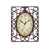 AMS Palermo F5976 Wanduhr Antik • Funk-Uhrwerk • Wetterfest