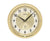 AMS Civetta F5946 Wanduhr Messing • Funkwerk • Arabische Ziffern