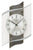 AMS Heidelberg F5519 Wanduhr Holzdekor/Alu dunkel • Mineralglas • Funk-Uhrwerk