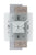AMS Quarz-Wanduhr W9443 Wanduhr Braun/Grau • Facettiertes Mineralglas • Made in Germany