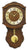 AMS Kempten W964/1 Wanduhr Nussbaum • Geräuscharmes Quarzwerk • Made in Germany