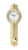 AMS F5267 Wanduhr Goldfarben • Funkpendelwerk • Made in Germany
