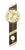AMS Nussbaum W7412 Wanduhr Nussbaum • Quarz-Pendelwerk • Made in Germany