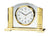 AMS Wien F5143 Tischuhr Gold/Silber • Funkuhrwerk • Mineralglas