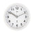 AMS F5927 Wanduhr Weiß • Funk-Baduhr • Wasserdicht