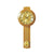 AMS Quarz-Pendeluhr F5132/9Q Wanduhr Kirschbaum • Quarz-Pendelwerk • Mineralglas