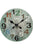 AMS W9651 Wanduhr Grünlich • Quarzwerk • Mineralglas