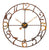 AMS W9566 Wanduhr Schwarz • Quarzwerk • Arabische Ziffern