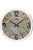 AMS W9633 Wanduhr Grau • Stein-Zifferblatt • Aluminium-Frontreif