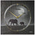 AMS W9524 Wanduhr Schwarz • Naturschiefer-Gehäuse • Airbrush-Design