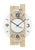 AMS W9542 Wanduhr Sonoma/Naturstein • Quarzwerk • Facettiertes Mineralglas
