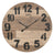 AMS W9569 Wanduhr • Holzgehäuse lackiert • Aufgelegte Zahlen
