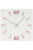 AMS W9592 Wanduhr Weiß/Rosé • Quarzwerk • Aluminium-Ziffern in Rosé