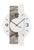 AMS W9558 Wanduhr Naturstein/Aluminium • Quarzwerk • Bedrucktes Mineralglas