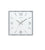 AMS W9324 Wanduhr Spiegelglas • Geräuschloses Sweep-Uhrwerk • Facettiertes Spiegelglas