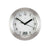 AMS Quarz-Wanduhr W9223 Wanduhr Eiche/Silber • Mineralglas • Wand- und Tischausführung