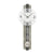 AMS W7490 Wanduhr Steinoptik • Quarz-Pendelwerk • Mineralglas