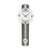 AMS W7488 Wanduhr Silberantik • Quarz-Pendelwerk • Mineralglas