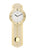 AMS F5293 Pendel-Wanduhr Holz • Funk-Pendelwerk • Messing-Veredelung