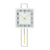 AMS W7505 Wanduhr Gold • Quarz-Pendelwerk • Metall-Design