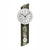 AMS F5325 Wanduhr Sonoma-Eiche • Funk-Pendelwerk • Mineralglas