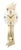 AMS W7427 Wanduhr Nussbaum • Quarz-Pendelwerk • Geschwungenes Holzgehäuse