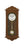 AMS W7013/1 Wanduhr Nussbaum • Westminster/Bim-Bam Schlagwerk • Quarz-Pendelwerk