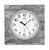 AMS F5568 Wanduhr Anthrazit • Funkwerk • Mineralglas