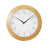 AMS F5836 Wanduhr Buche • Funkwerk • Mineralglas