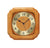 AMS Funk-Wanduhr F5866/9 Wanduhr Kirschbaum • Funkwerk • Mineralglas