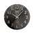 AMS F5974A Wanduhr Naturholz • Funkwerk • Gewölbtes Mineralglas