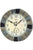 AMS Funk-Wanduhr F5979 Wanduhr Schwarz • Funkwerk mit Temperaturanzeige • Mineralglas