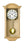 AMS Regulator R614/5 Wanduhr Eiche • 14-Tage-Rundgong-Schlagwerk • Massivholztür Eiche natur