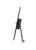 AMS T1231 Tischuhr Sonoma • Quarzwerk • Metall und Holz, Bild 2