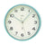 AMS F5508 Wanduhr Silber • Funkwerk • Mineralglas