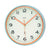 AMS F5509 Wanduhr Gold • Funkwerk • Mineralglas
