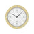 AMS F5830 Wanduhr Ahorn • Funkwerk • Mineralglas