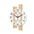 AMS F5874 Wanduhr Buche • Funkwerk • Satiniertes Mineralglas