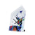 AMS T1252 Tischuhr Blau • Quarzwerk • Hirsch-Design mit Acrylglas