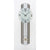 AMS W7230 Wanduhr Anthrazit/Silber • Quarz-Pendelwerk • Holzgehäuse