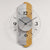 AMS W9209 Wanduhr Sonoma • Buche-Holzgehäuse • Facettiertes Mineralglas