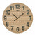 AMS W9617 Wanduhr Holz • Quarzwerk • Aufgelegte Zahlen