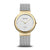 Bering Classic 10135-010 Damen Armbanduhr Bicolor • Saphirglas • Echte Diamanten
