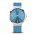 Bering Classic 10141-398 Damenuhr Blau • Saphirglas • Silikonarmband