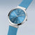 Bering Classic 10141-398 Damenuhr Blau • Saphirglas • Silikonarmband, Bild 2