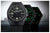 Pulsera de reloj para hombre Traser con caja negra, esfera negra y correa de tela