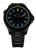Reloj de buceo Traser con esfera azul, caja y correa negras