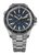 Reloj de buceo Traser con esfera azul y correa de acero, índices luminosos