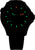 Pulsera de hombre Traser P67 Diver con esfera negra y segmentos luminosos verdes