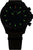 Reloj Traser P67 Officer Pro: índices luminiscentes verdes, bisel negro, correa negra